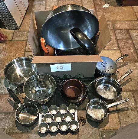 Mixed Pots & Pans / Baking / Revere / Maitre Chef & More