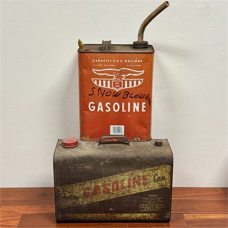 Vintage Gasoline Cans
