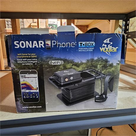 Vexilar~ SONAR Phone T-BOX Wifi Sonar for your Smartphone or Tablet