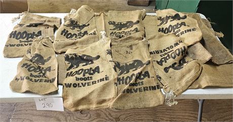 Mixed Burlap Bags