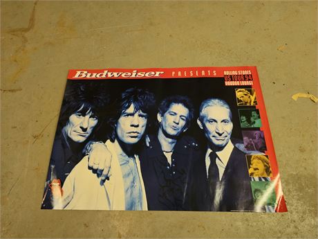 Rolling Stones US Tour Voodoo Lounge Poster