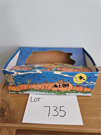 Vintage Halloween Smurfs Peyo Display Box