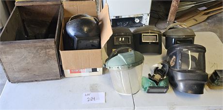 Welding Masks, Hats & Gloves