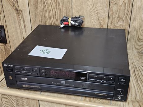 Sony 5-Disc CD Player Model : CDP-C215