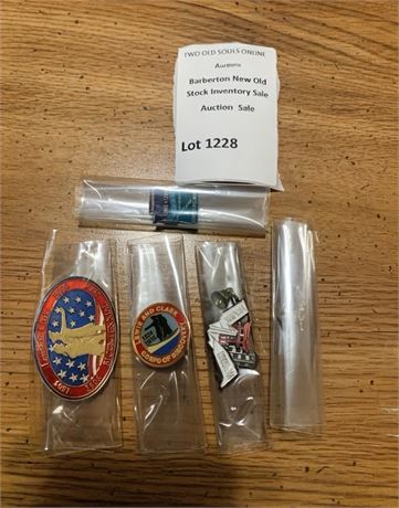 Commemorative Enamel Souvenir Pins Lewis/Clark Bicentennial & More