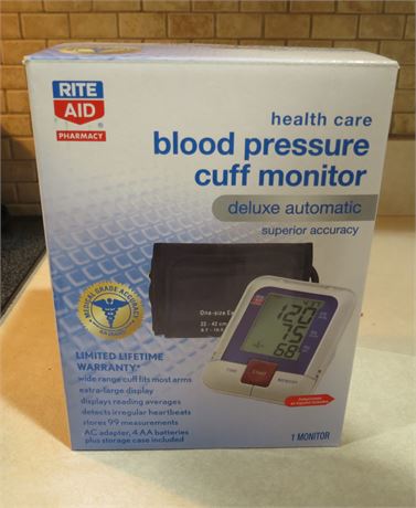 Blood Pressure Cuff Monitor