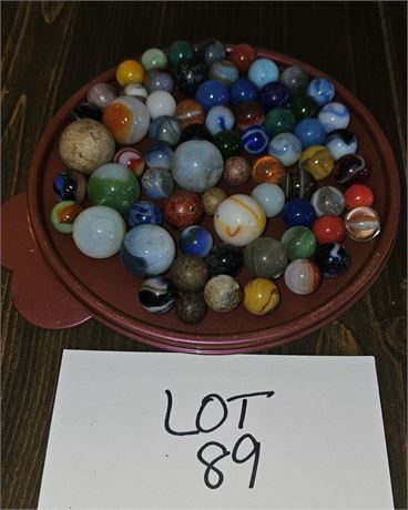 Antique Marble Lot: Late 1800s Clay, Peltier, Christensen & Akro Agate