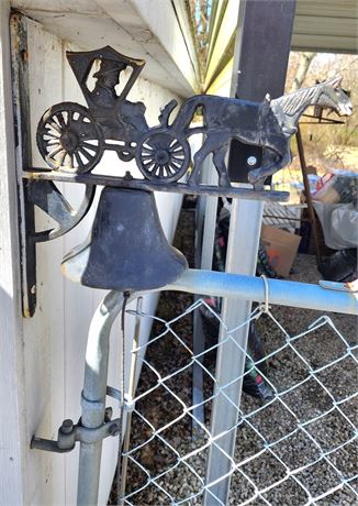 Cast Iron Bell Decor