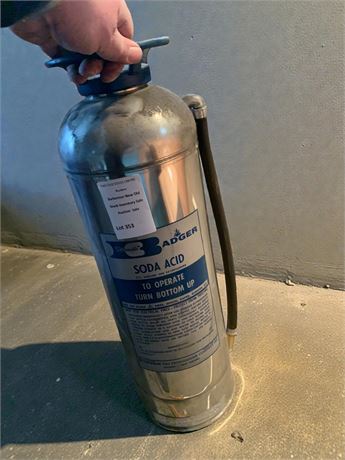 Vintage Badger Soda Acid Fire Extinguisher