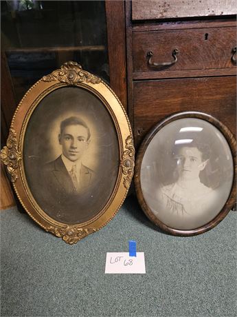 Antique Photograph's with Frames