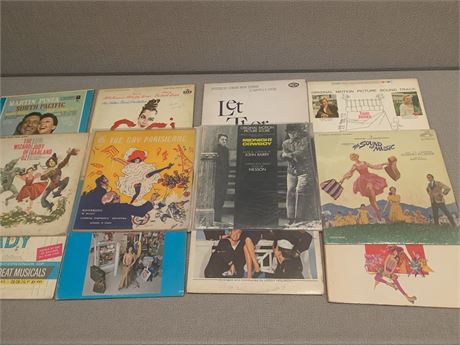 Album Lot Musicals - Midnight Cowboy, The Sound of Music, Wizard of Oz & More