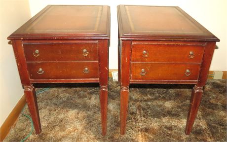 2 Vintage End Tables