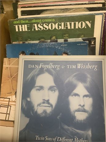 Record Album Lot - Bread, The Association, Lightfoot & More