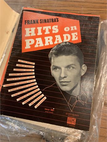 Vintage Song Books - Frank Sinatra, Sigmund Romberg, Gustav Lange