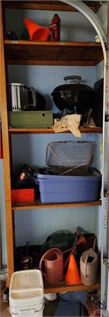 Garage  Shelf Cleanout