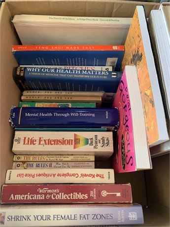 Vintage Books - Health & Wellness, Psychology, Collectibles