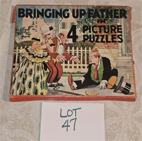 Bringing Up Father Litho Picture Puzzle