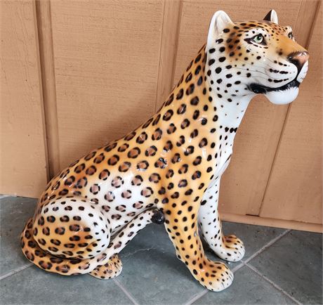 Large Leopard Figurine