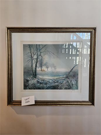 Signed Landscape Art Print #147/225