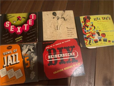 Decca 78 RPM Records - Benny Goodman, Joe Sullivan, Gene Krupa & More