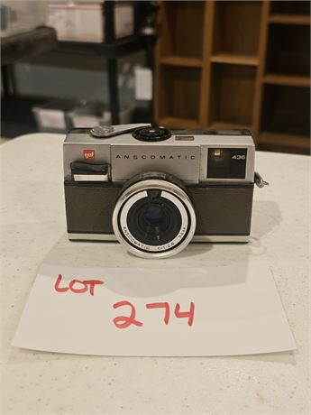 GAF Anscomatic 436 Instant Loading 126 Film Camera