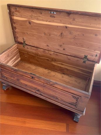 E.R. Co Forest Park Line Cedar Hope Chest