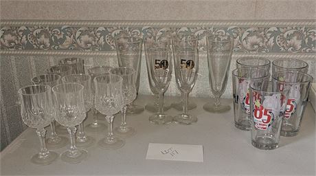 Stemmed Wine Glasses, Champagne, Swensons & More