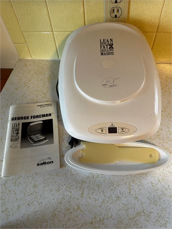 George Foreman Grill with Manual