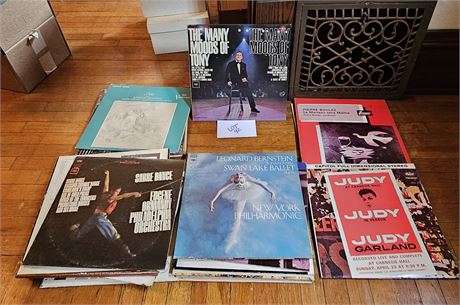 Mixed Album Lot: Tony Bennett, Judy Garland, Gershwin & More