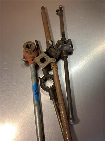 Ridgid Pipe Threader & Other Pipe Threaders Tool Lot