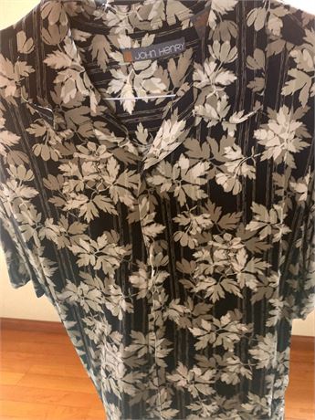 Men's Shirt Lot of 3 - Fubu, John Henry, U.S. Navy Sizes L/XL