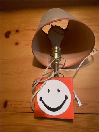 MCM Smiley Face Table/Desk Lamp