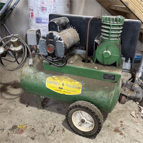 Vintage Campbell Hausfeld Air Compressor