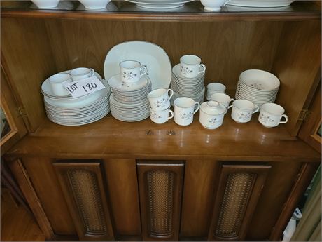 International Ironstone Whimsey Pattern China Set 80+ Pieces