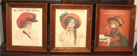 Framed Ladies Home Journal Prints