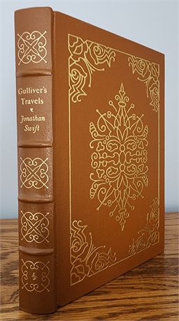 Gulliver's Travels Leather Bound Book