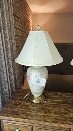 Floral Table Lamp