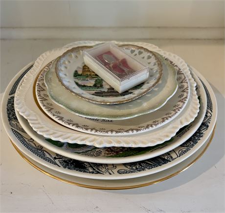 Antique and Vintage Ohio Related Souvenir & Commemorative Plates