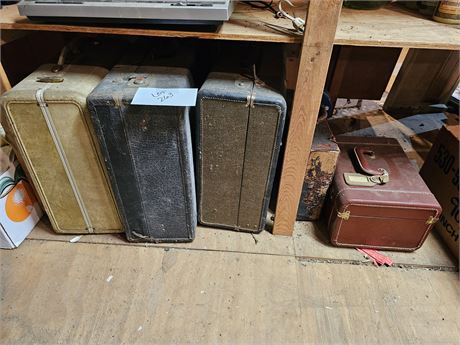 Mixed Vintage Hardcover Luggage