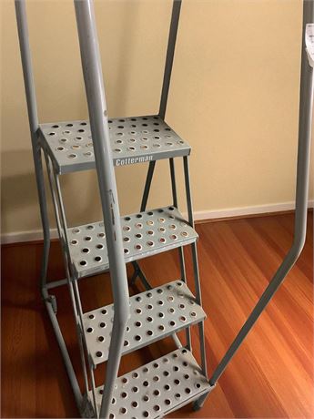 Cotterman 1000 Series Rolling Warehouse Ladder