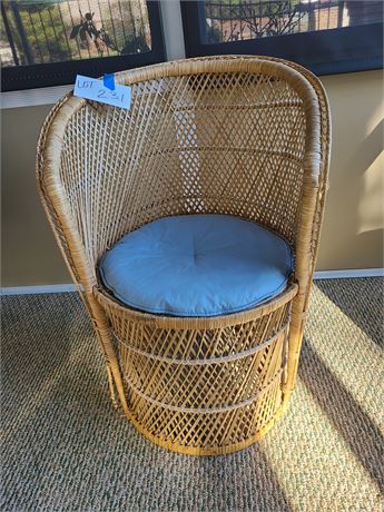 Wicker Indoor Sun Room Chair