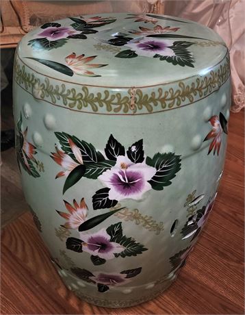 Vintage Ceramic Garden Stool