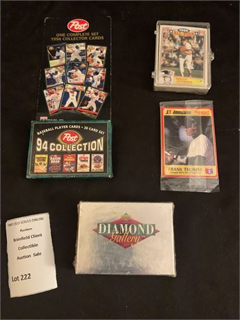 Vintage Baseball Card Lot