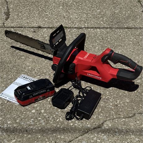 Craftsman 60V Max Max 16" Chainsaw w/ Battery and Charger