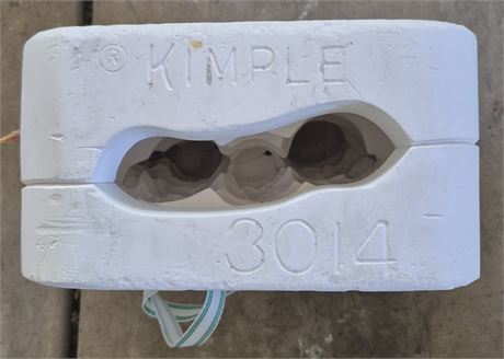 Kimble Let It Snow 3-Snowmen Mold