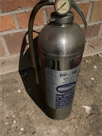 Stop Fire Redi-Jet Water Stored Pressure Fire Extinguisher