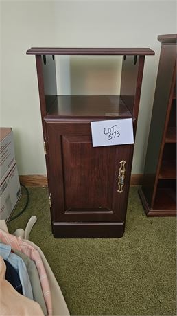 Wood Storage Cabinet