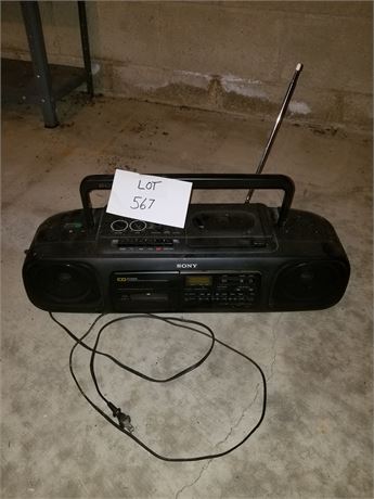 Sony AM/FM CD Radio