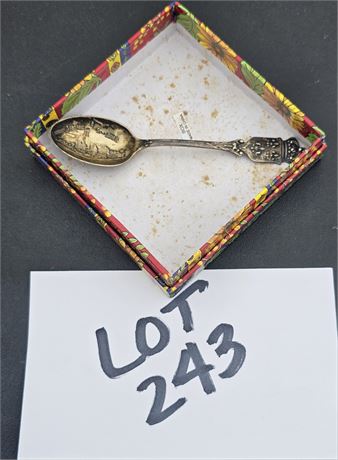 Sterling 1900 St. Louis Souvenir Spoon 0.46 OZT