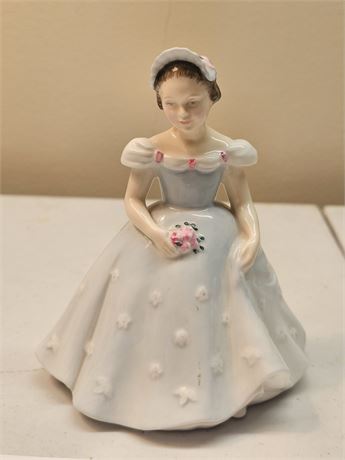 Royal Doulton "The Bridesmaid" Porcelain Figurine 1959